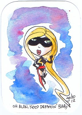 Ms. Marvel Watercolor!
