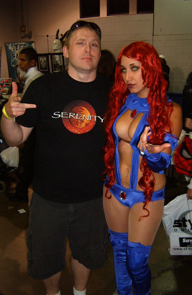Me and Starfire. Not sure how I got this one past the Mrs. lol