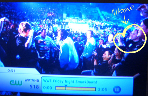 Albone at Smackdown