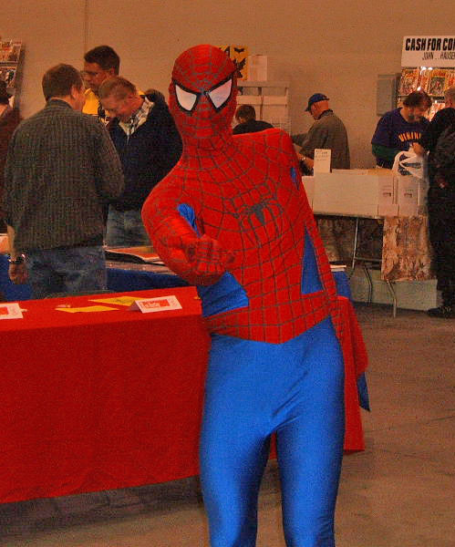 Spidey looking a little rough