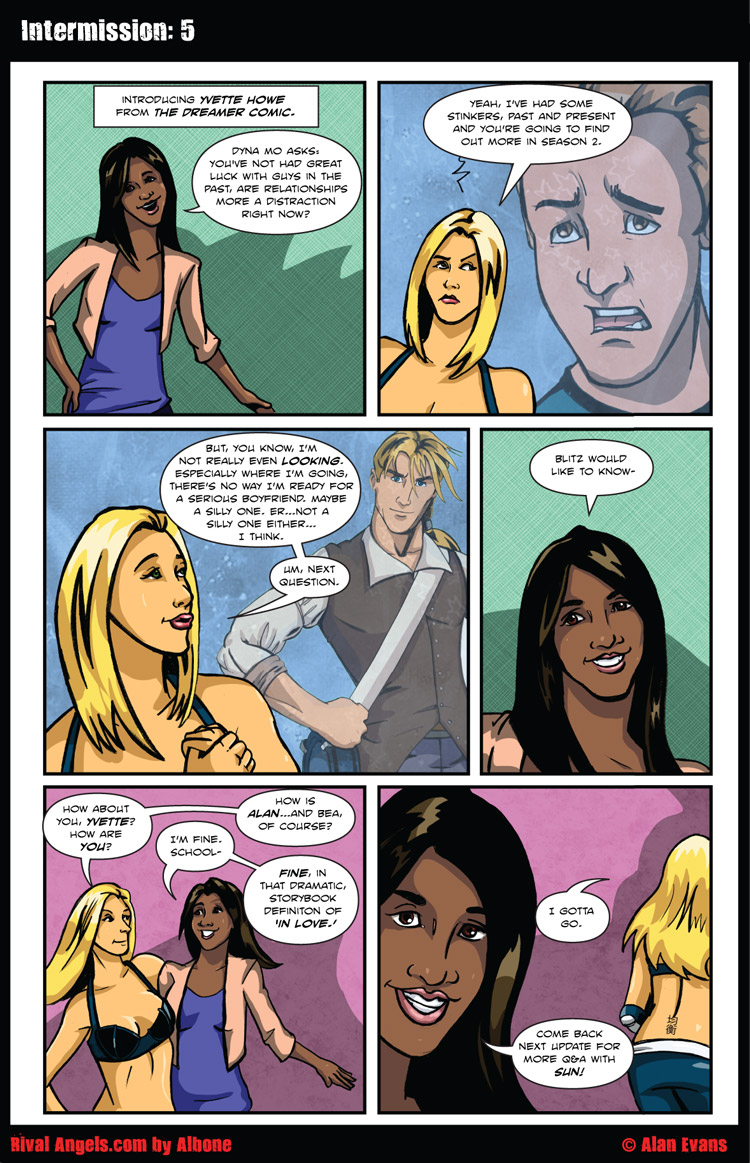 Sabrina's got a hardcore crush. XD